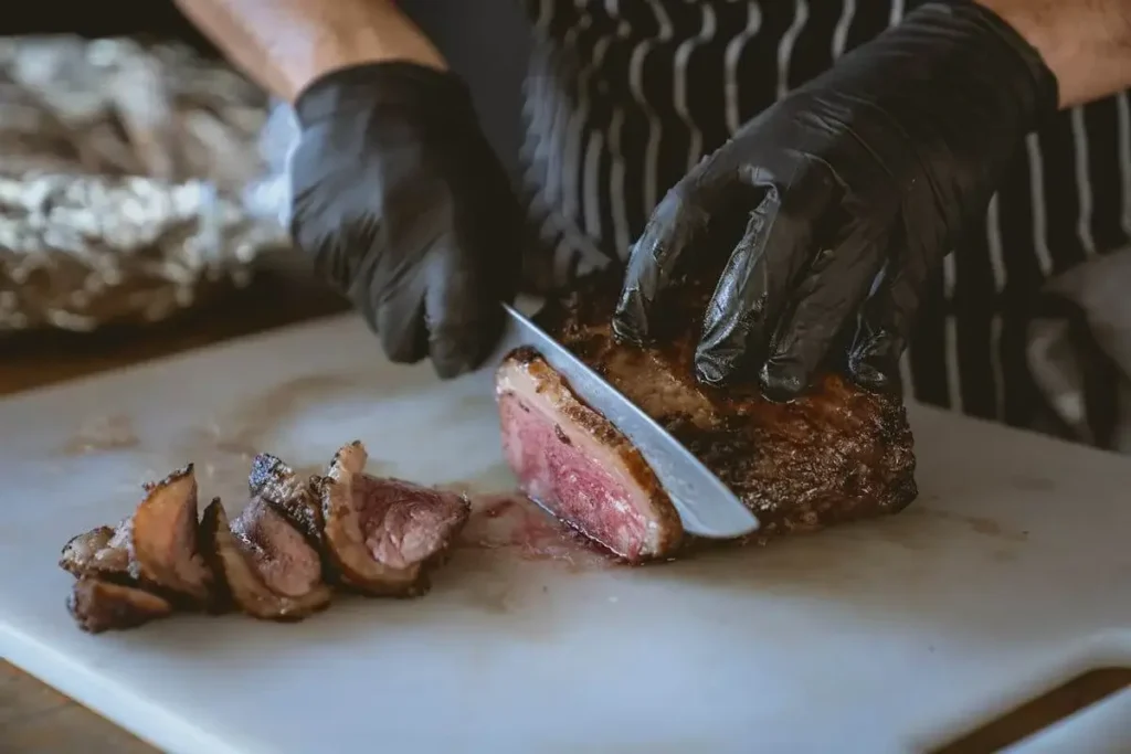 Post-Cooking Thin Steak Tips