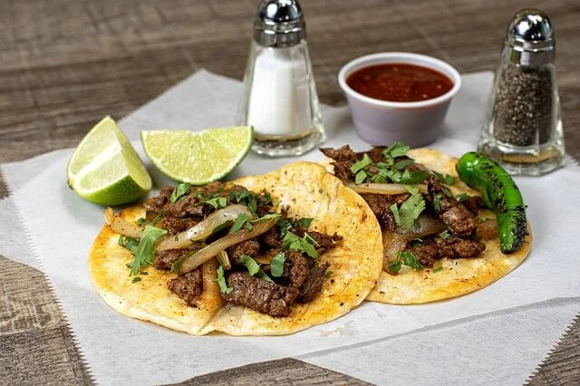 grilled steak elote tacos recipe