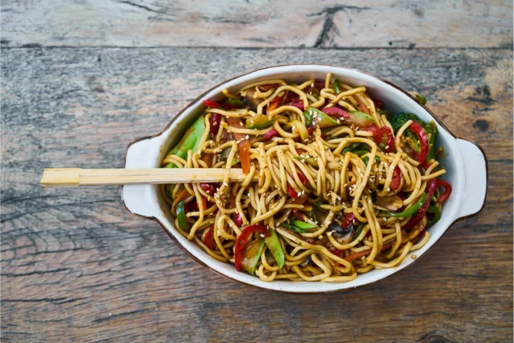 Step-by-Step Cooking Instructions for the Hibachi Noodles Recipe